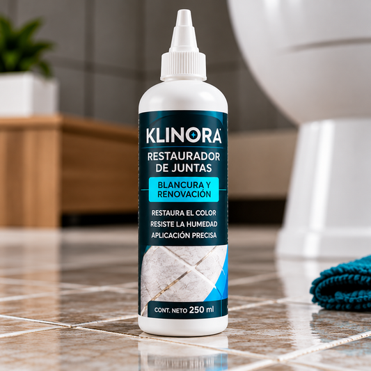 KLINORA Restaurador de Juntas 250 ml · Juntas como Nuevas sin Rejuntar