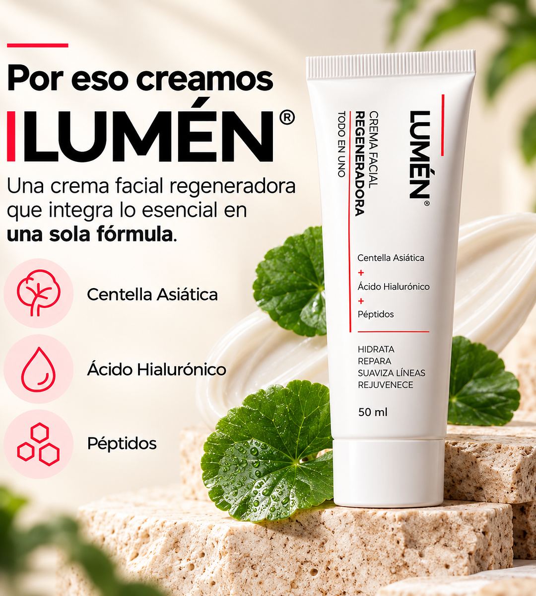 Tubo de LUMÉN crema facial regeneradora de 50 ml